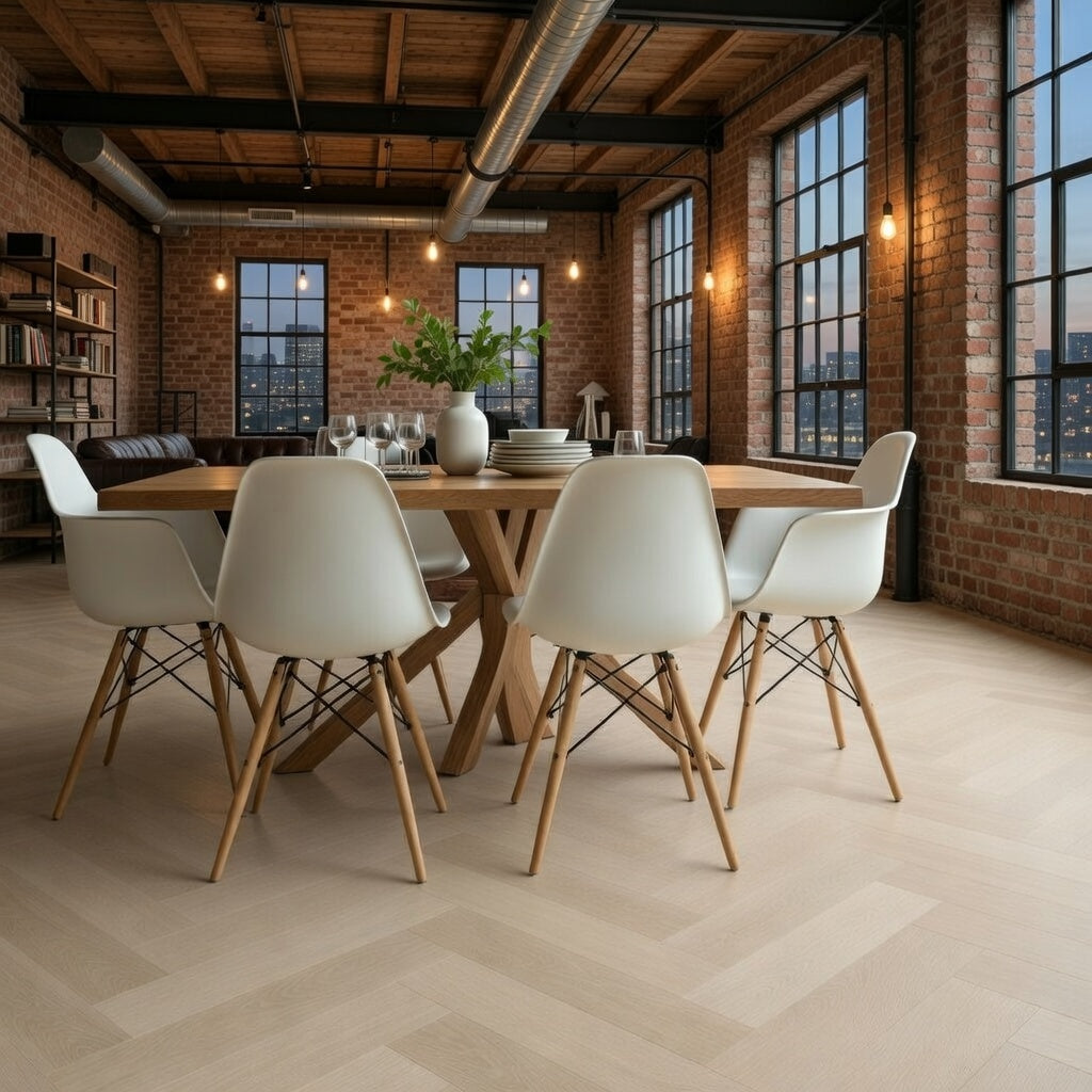 Halo Scandi Oak Herringbone