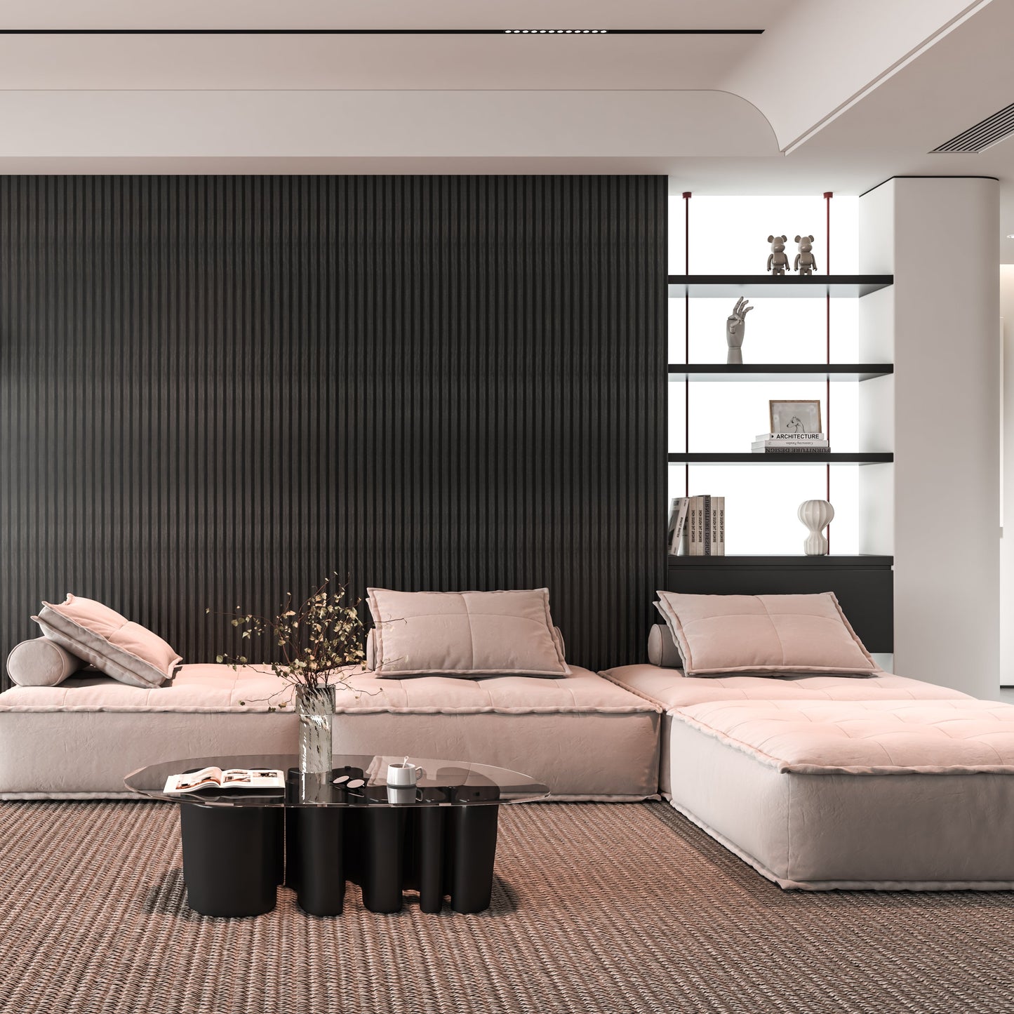 Acoustic Wall Panel - Carbon