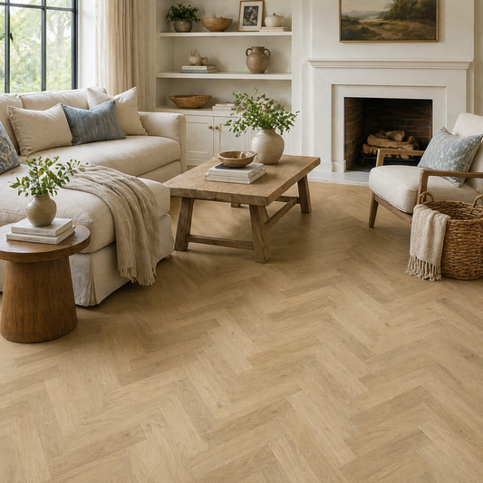 Halo Natural Oak Herringbone