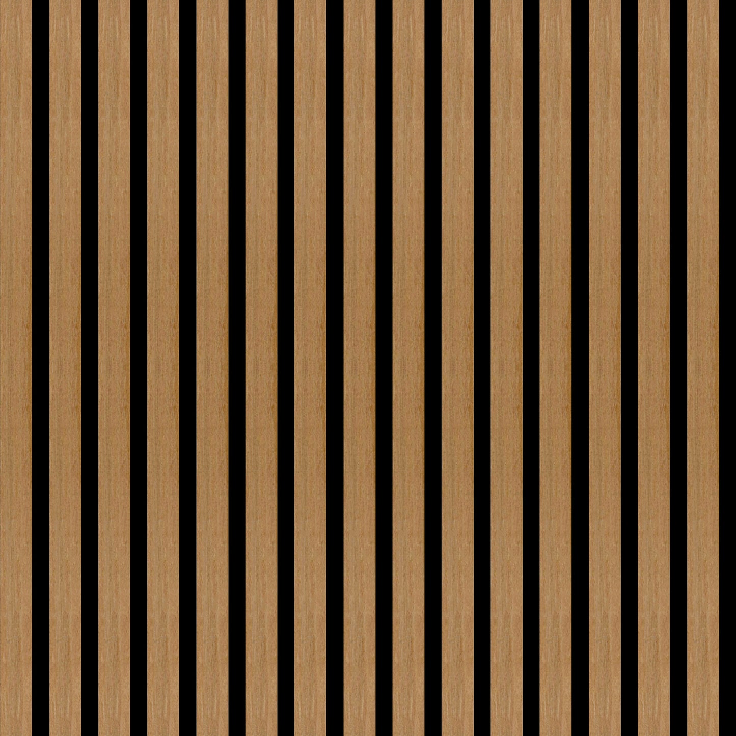 Acoustic Wall Panel - Teak
