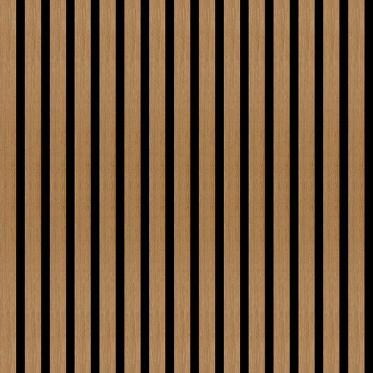 Acoustic Wall Panel - Teak