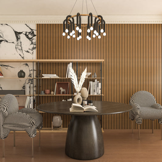 Acoustic Wall Panel - Teak