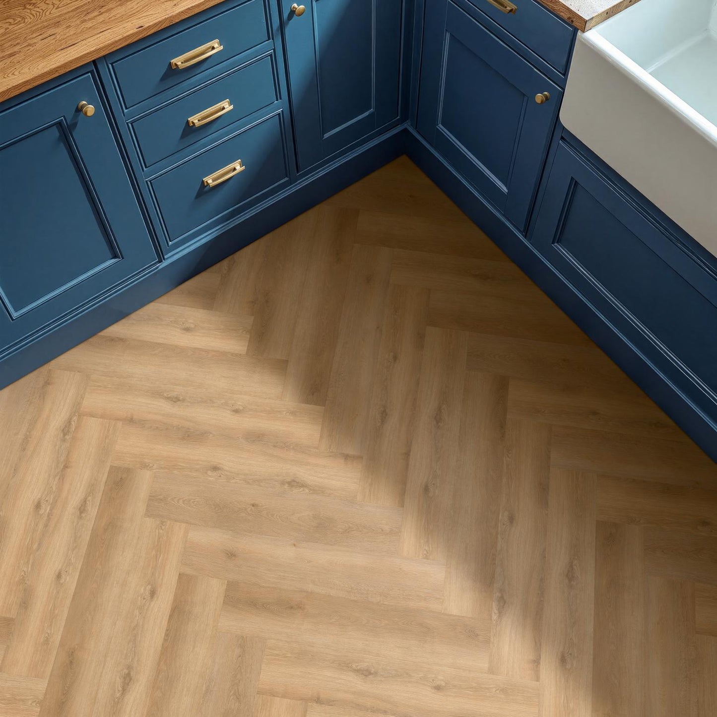 Country Oak Herringbone